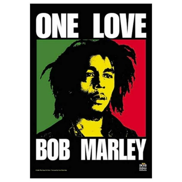 Bob Marley Poster Flag